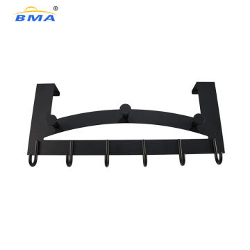 Bma Iron Towel Hanger Metal Over The Door Hook Organizer Rack